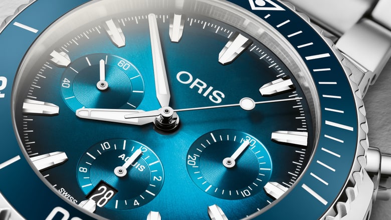 Aquis クロノグラフ - 01 771 7793 4155-07 8 23 01PEB | Oris